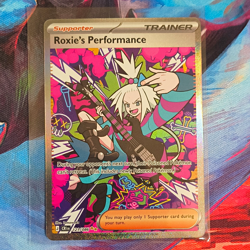 Pokemon TCG Roxie's Performance 121/168 Celestial Storm Full Art Holo - Image 1