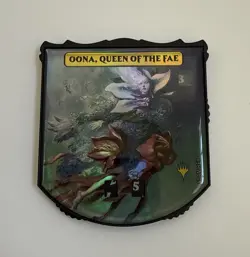 Relic Token: Oona, Queen of the Fae Foil, Magic the Gathering MTG OOP - Image 1