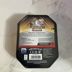 Pokemon Slaking Triple Whammy Collector Tin 3 Booster Packs NEW FACTORY SEALED - Image 2