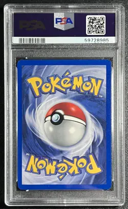 2000 Pokemon Gym Heroes Misty’s Seadra #9 English Holo 9/132 - PSA 8 - Image 2