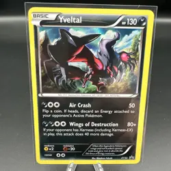 Yveltal XY32 XY Holo 2014 Pokemon LP-NM - Image 1