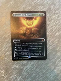 🔮 MTG: Season of the Burrow (Borderless) Bloomburrow Foil - Image 1