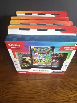Pokemon First Partner Illustration Collection Series 2 Boxes Lot Of 4 Sealed - Image 2