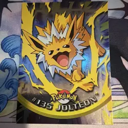 Topps Jolteon #135 Pokemon Topps Series 1 Foil First Appearance 1999 EN - Image 1