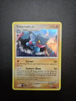 Toxicroak 11/99 Holo Arceus Holo LP-NM - Image 1