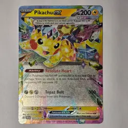 Pokemon Pikachu ex 57/191 - Double Rare - Surging Sparks - NM - Image 1