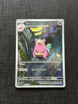 Slowbro - Pokemon - Illustration Rare - 090/084 - ME05: Pitch Black - Near Mint - Image 1