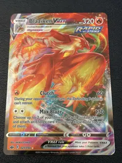 Blaziken VMAX 021/198 Swsh06: Sword & Shield - Chilling Reign Pokemon TCG - Image 1