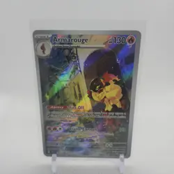 2023 Pokemon Armarouge Full Art Holo Illustration Rare SV01 203/198 130 HP MINT - Image 1