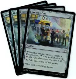 x4 Hot Dog Cart (Foil) - 0164 - Marvel's Spider-Man - MTG - SHIPS NOW - Image 1