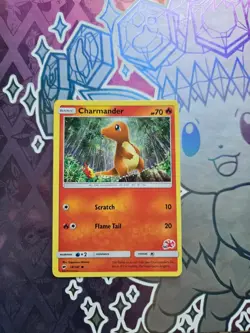 Charmander - 18/147 (#42 Charizard Stamped) 018/147 Battle Academy Pokemon NM - Image 1