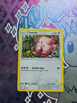 Chansey - 46/68 (#47 Pikachu Stamped) 046/068 Promo Battle Academy Pokemon NM - Image 1