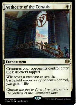 MTG: Kaladesh: Authority of the Consuls: Lightly Played Condition - Image 1