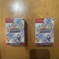 Pokemon tcg Prismatic Evolutions Booster Bundle Brand New Factory Sealed X2 - Image 1