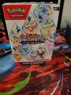 Pokemon TCG Prismatic Evolutions Booster Bundle New Factory Sealed - Image 1