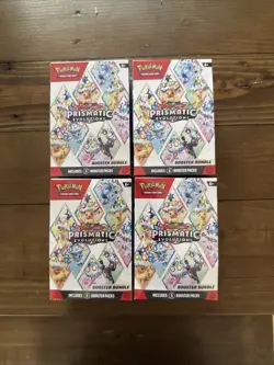 Pokemon TCG Prismatic Evolutions Booster Bundle x4 - New / Factory Sealed - Image 2