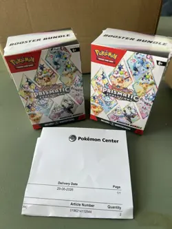 Pokemon TCG Prismatic Evolutions Booster Bundle - Brand New Factory Sealed - Image 1