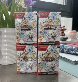 Pokemon TCG Prismatic Evolutions Booster Bundle x4 - New / Factory Sealed - Image 1