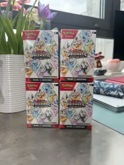 Pokemon TCG Prismatic Evolutions Booster Bundle x4 - New / Factory Sealed - Image 1