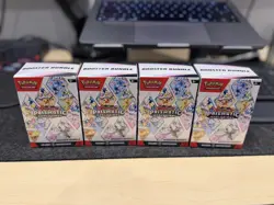 Pokemon TCG Prismatic Evolutions Booster Bundle New Factory Sealed x 4 - Image 1