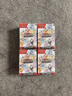 Pokemon TCG Prismatic Evolutions Booster Bundle x4 - New / Factory Sealed - Image 1