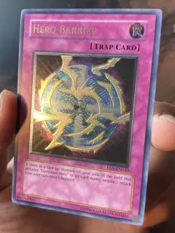 Hero Barrier Ultimate Rare (UTR) VLP EEN-EN049 Elemental Energy Unlimited - Image 1