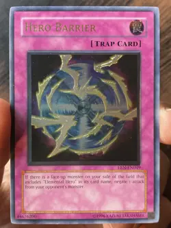 Hero Barrier Ultimate Rare (UTR) VLP EEN-EN049 Elemental Energy Unlimited - Image 2