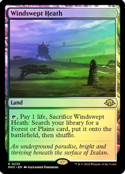 Windswept Heath MTG NM Modern Horizons 3 FOIL - Image 1
