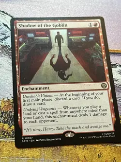 Shadow Of The Goblin Mtg Spider-Man Magic The Gathering - Image 1
