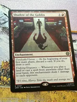 Shadow Of The Goblin Mtg Spider-Man Magic The Gathering - Image 2