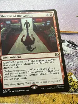 Shadow Of The Goblin Mtg Spider-Man Magic The Gathering - Image 5