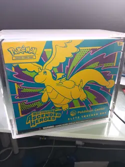Ascended Heroes Pokemon Center Elite Trainer Box ETB Sealed + Case Small Tear - Image 1