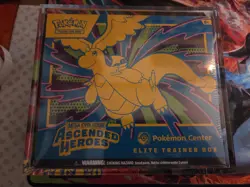 POKEMON ASCENDED HEROES POKEMON CENTER ELITE TRAINER BOX ETB SEALED In ACRYLIC! - Image 1