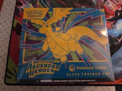 POKEMON ASCENDED HEROES POKEMON CENTER ELITE TRAINER BOX ETB SEALED In ACRYLIC! - Image 3