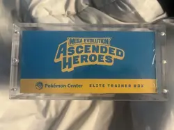Ascended Heroes Pokemon Center ETB - with Acrylic Case NEW & SEALED - Image 2