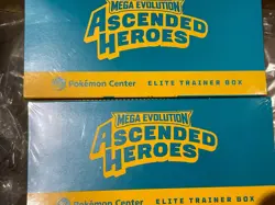 2 x Pokemon TCG Ascended Heroes Pokemon Center ETB (New & Sealed) - Image 2