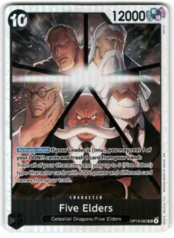 Five Elders OP13-082 Carrying On His Will One Piece - Image 1
