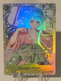 Kouzuki Hiyori OP06-106 Wings of the Captain Foil - Image 1