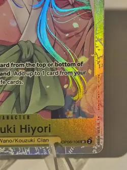 Kouzuki Hiyori OP06-106 Wings of the Captain Foil - Image 5