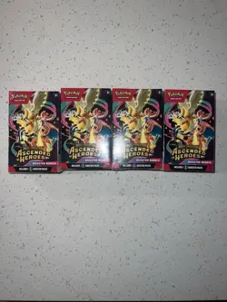 Pokemon TCG Mega Evolution Ascended Heroes Booster Bundle *SEALED Lot of 4* - Image 1