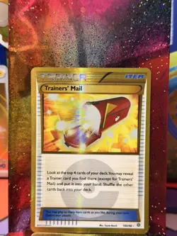 2015 POKEMON XY ANCIENT ORIGINS 100/98 TRAINER'S MAIL - LP - Image 1