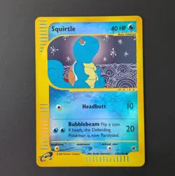 Squirtle Reverse Holo 132/165 Pokemon Card - Image 1
