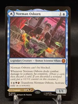 Norman Osborn / Green Goblin - 0039 - Marvel's Spider-Man MTG - NM/M - Image 1
