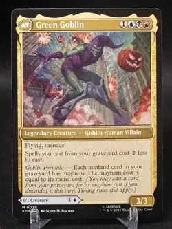 Norman Osborn / Green Goblin - 0039 - Marvel's Spider-Man MTG - NM/M - Image 2