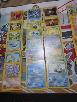 VINTAGE Pokemon NEO Destiny 37 Card C/UC/R Partial Set NO Duplicates 3 RARES - Image 3