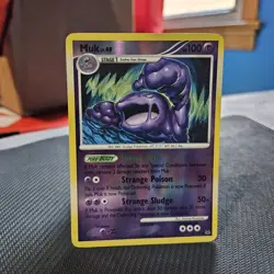 Muk Pokemon TCG Platinum Reverse Holo Uncommon Card #57/127 - Image 1