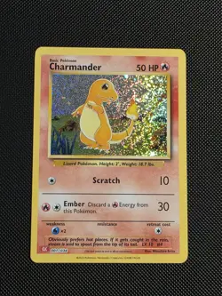 Charmander 001/034 Trading Card Game Classic Holo - Image 1