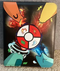 Card Binder for Pokemon Cards - Holder - Fits 1080 Cards w/ 60 Removable Sleeves - Image 1