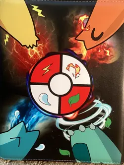 Card Binder for Pokemon Cards - Holder - Fits 1080 Cards w/ 60 Removable Sleeves - Image 4