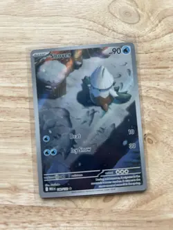 Pokemon TCG Snover Card 140/132 - Image 1
